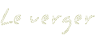 le verger à Tersannes